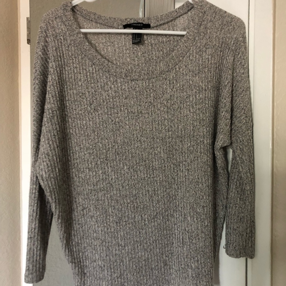 Grey forever 21 sweater
